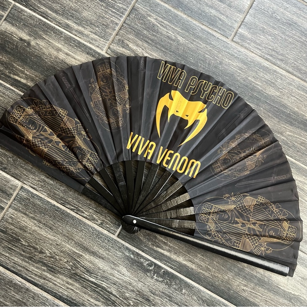 🪭Psycho Las Vegas Hand Fan